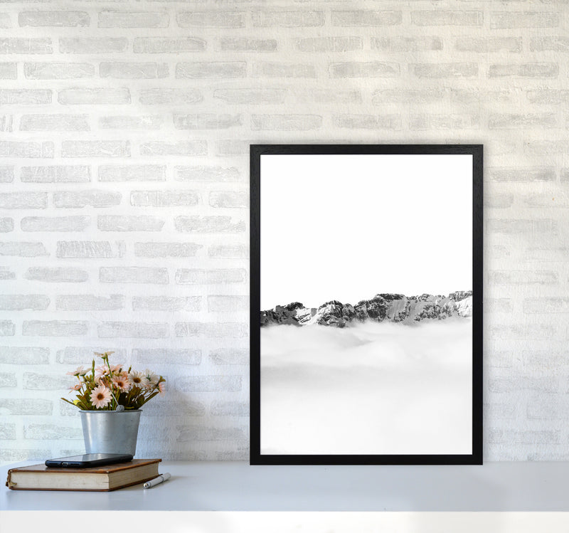Mountains Divide Photography Print by Victoria Frost A2 White Frame