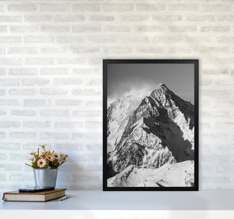 Mont Blanc Moutain Photography Print by Victoria Frost A2 White Frame