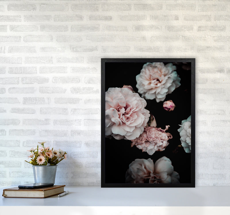Crisp Pink Photography Print by Victoria Frost A2 White Frame