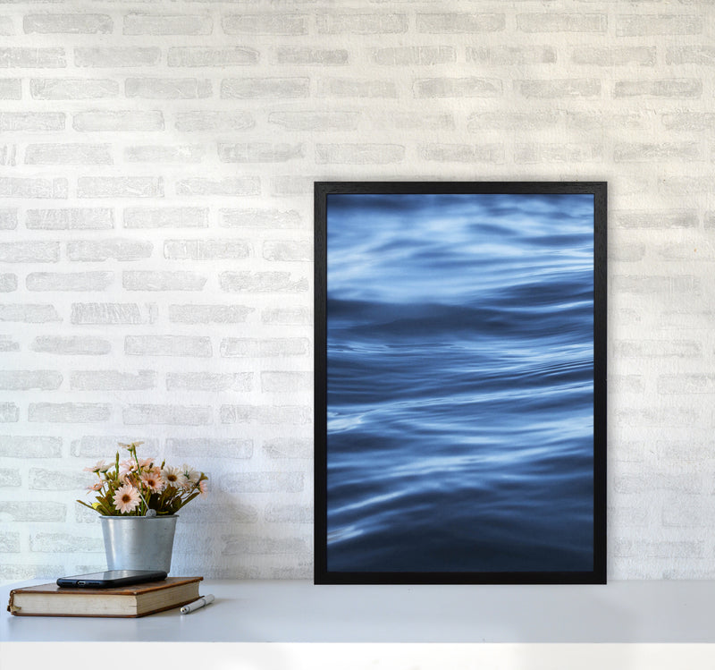 Calm Ocean Photography Print by Victoria Frost A2 White Frame