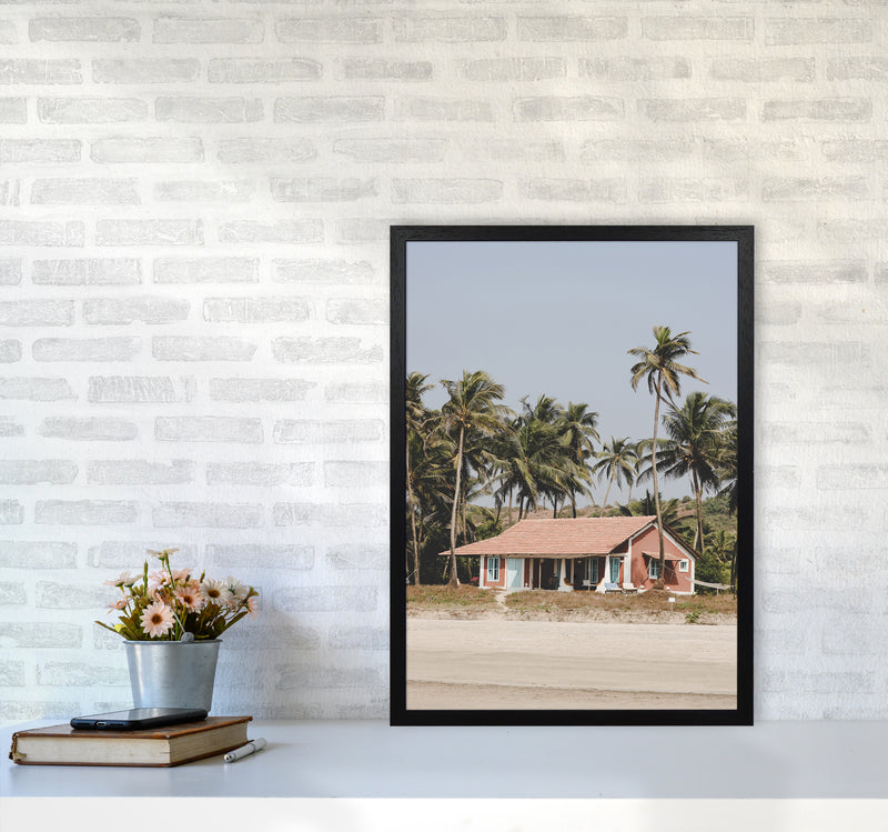 Beach House Photography Print by Victoria Frost A2 White Frame