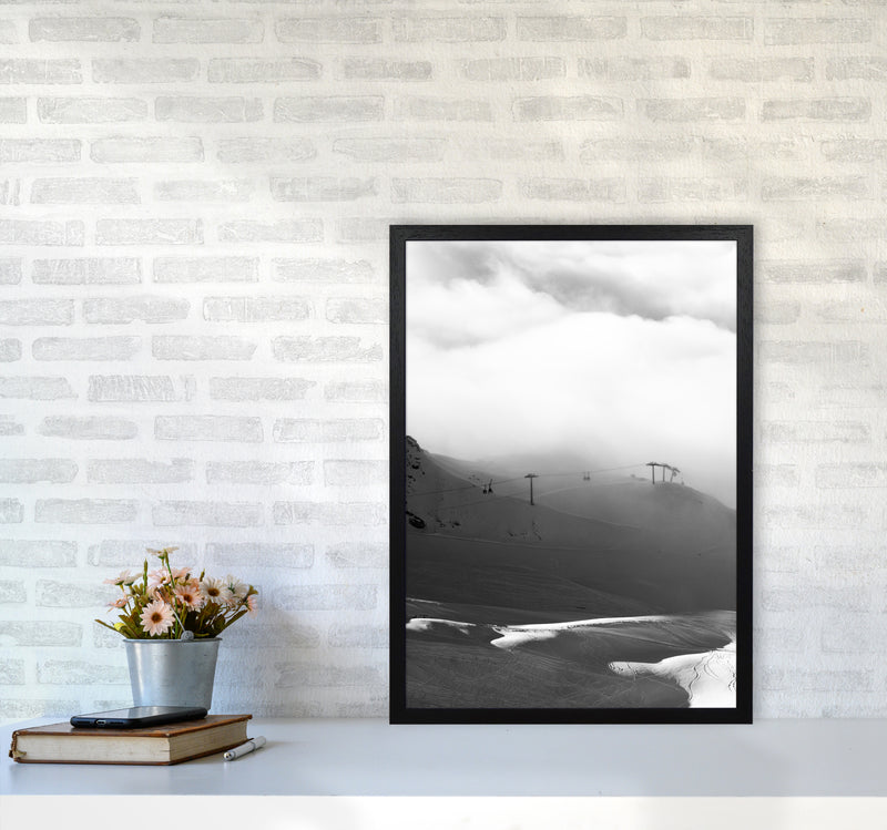Above and beyond the Mountain Photography Print by Victoria Frost A2 White Frame