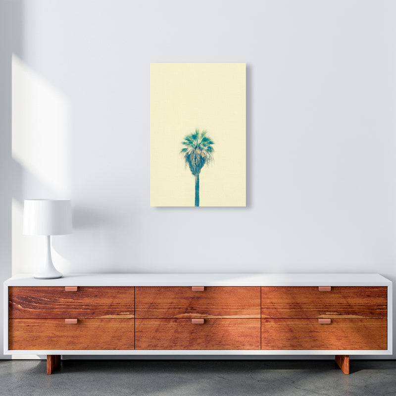 Yellow Palm Tree Photography Print by Victoria Frost A2 Canvas