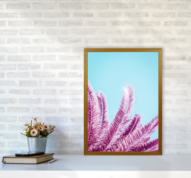 Pink Palm Trees Photography Print by Victoria Frost A2 Print Only