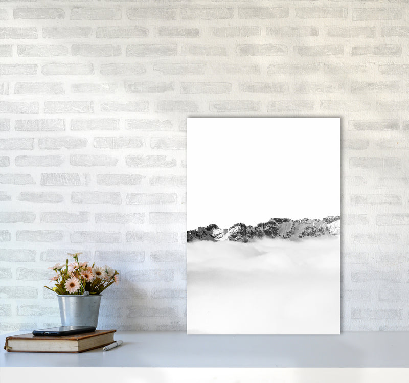 Mountains Divide Photography Print by Victoria Frost A2 Black Frame