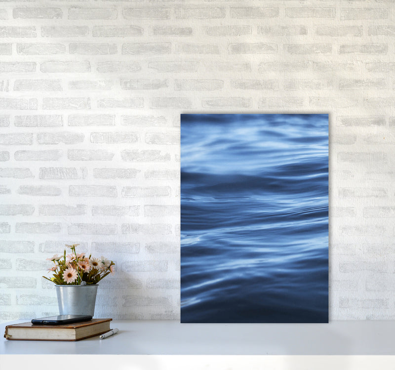 Calm Ocean Photography Print by Victoria Frost A2 Black Frame