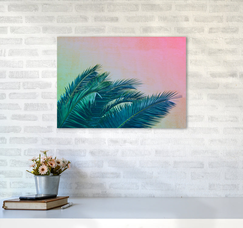 Botanical Palms Photography Print by Victoria Frost A2 Black Frame