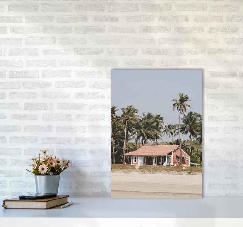 Beach House Photography Print by Victoria Frost A2 Black Frame