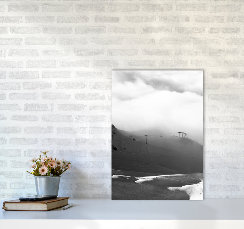 Above and beyond the Mountain Photography Print by Victoria Frost A2 Black Frame