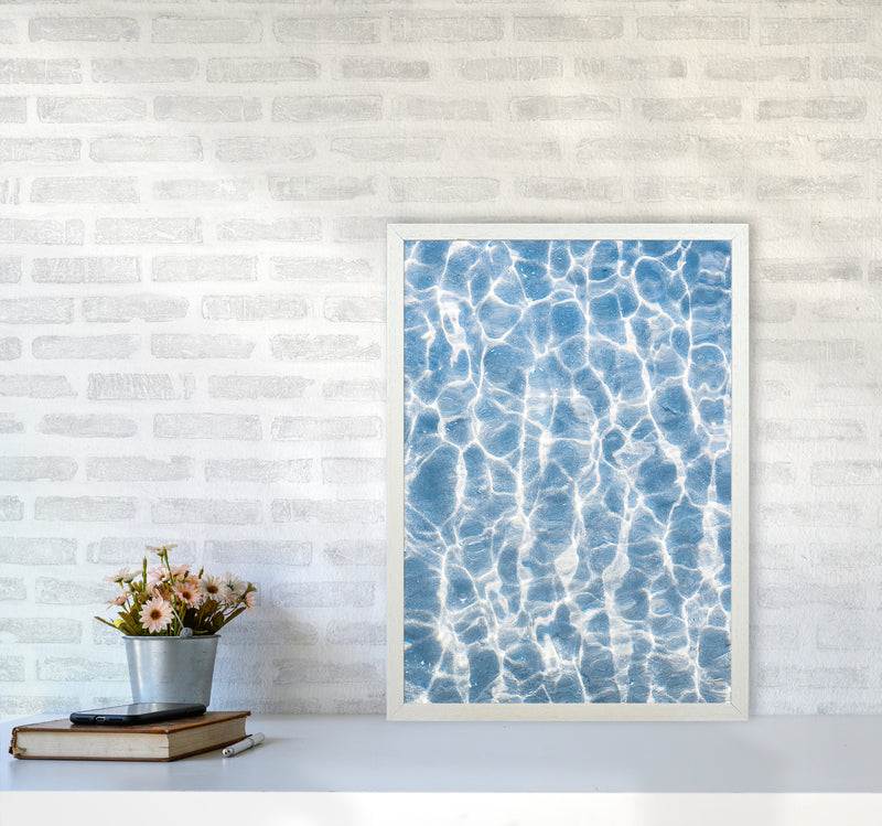 Ripples Photography Print by Victoria Frost A2 Oak Frame