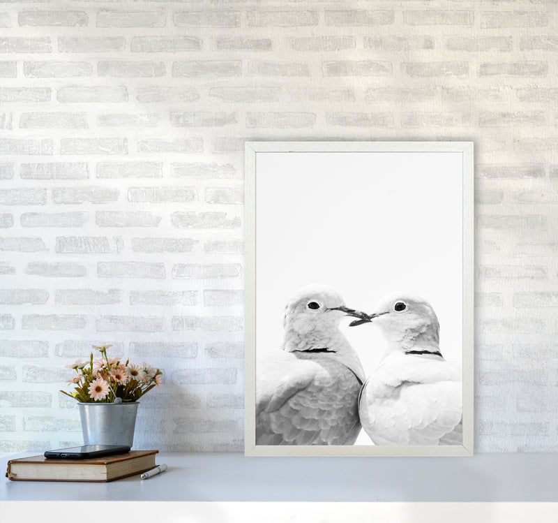 Lovers Photography Print by Victoria Frost A2 Oak Frame
