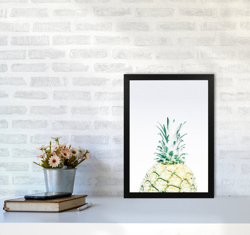Pineapple Photography Print by Victoria Frost A3 White Frame