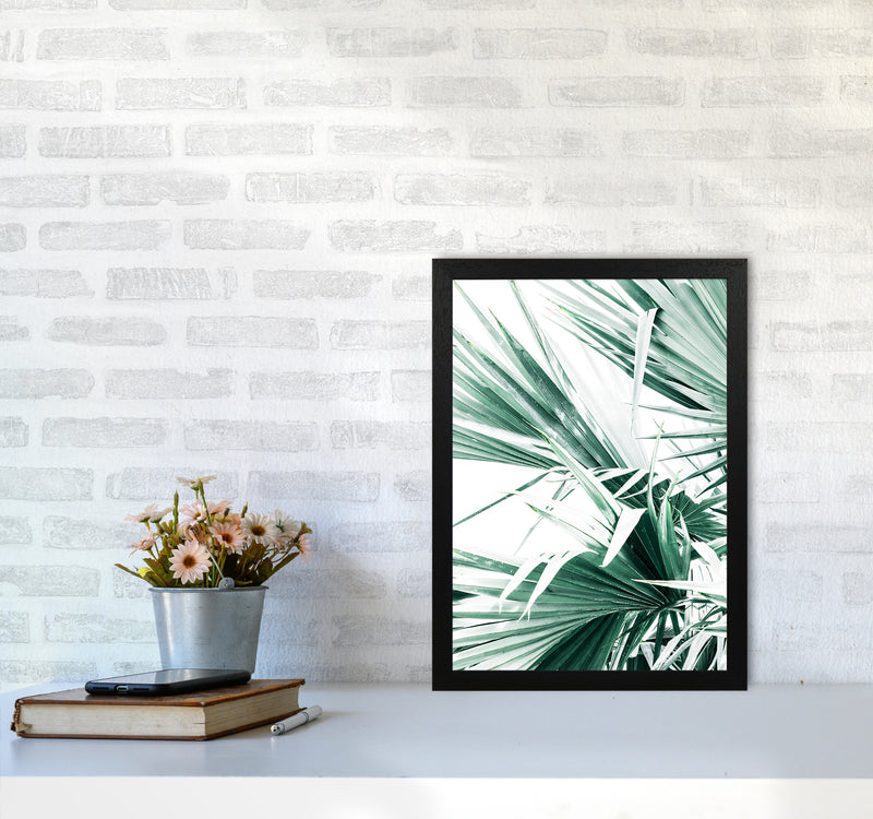 Palm Leaves II Photography Print by Victoria Frost A3 White Frame