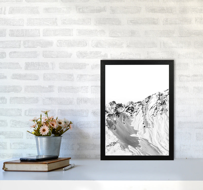 Mountains Edge Photography Print by Victoria Frost A3 White Frame