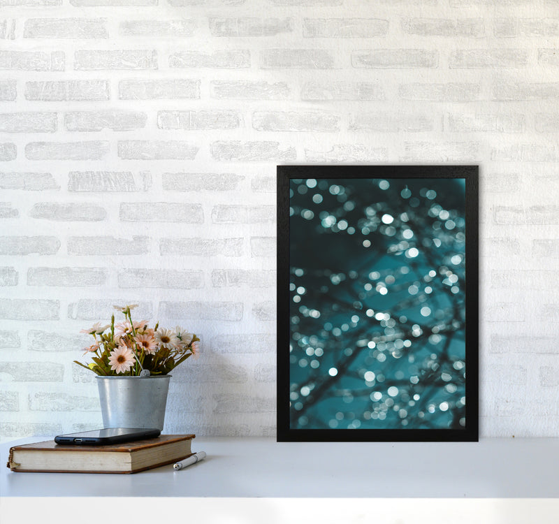 Midnight Sparkle Photography Print by Victoria Frost A3 White Frame