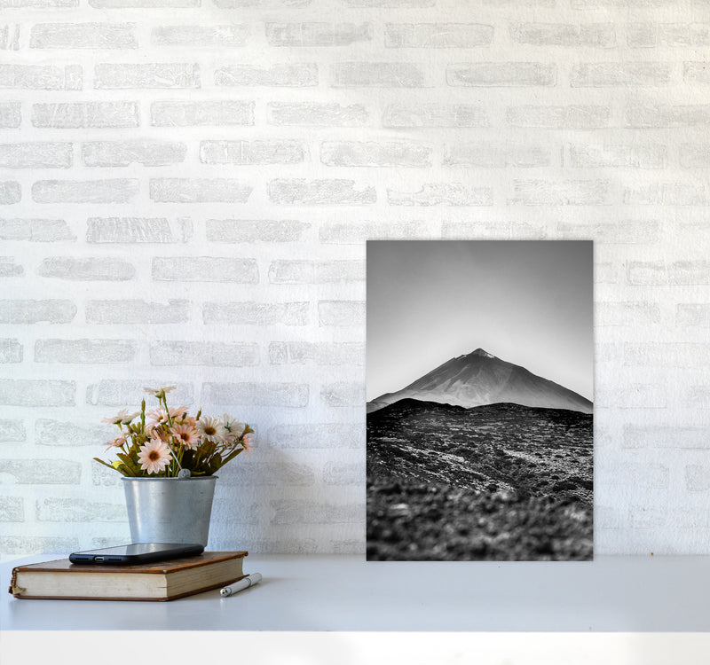 Teide Volcano Photography Print by Victoria Frost A3 Black Frame