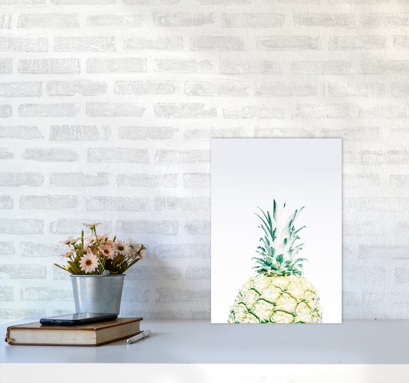 Pineapple Photography Print by Victoria Frost A3 Black Frame