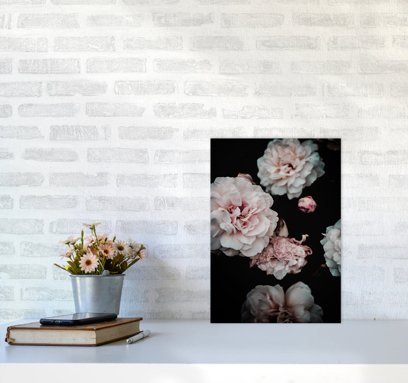 Crisp Pink Photography Print by Victoria Frost A3 Black Frame