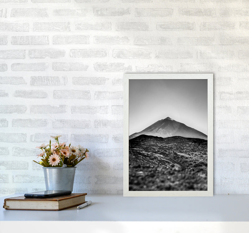 Teide Volcano Photography Print by Victoria Frost A3 Oak Frame