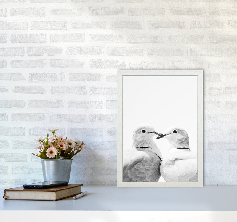 Lovers Photography Print by Victoria Frost A3 Oak Frame