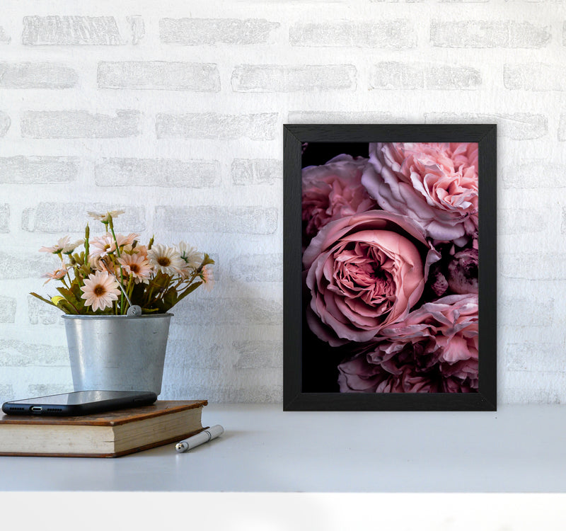 Vintage Pink Photography Print by Victoria Frost A4 White Frame