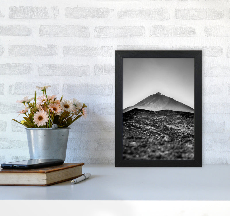 Teide Volcano Photography Print by Victoria Frost A4 White Frame