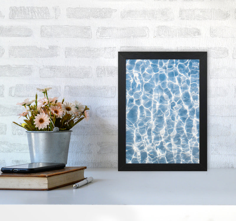 Ripples Photography Print by Victoria Frost A4 White Frame
