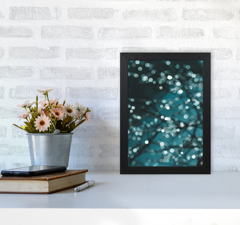 Midnight Sparkle Photography Print by Victoria Frost A4 White Frame