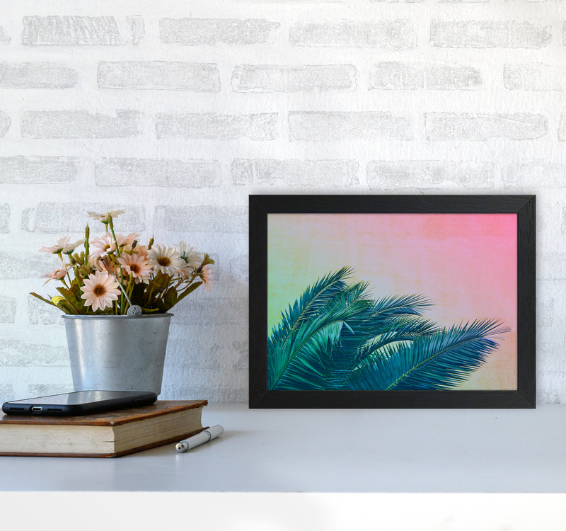 Botanical Palms Photography Print by Victoria Frost A4 White Frame