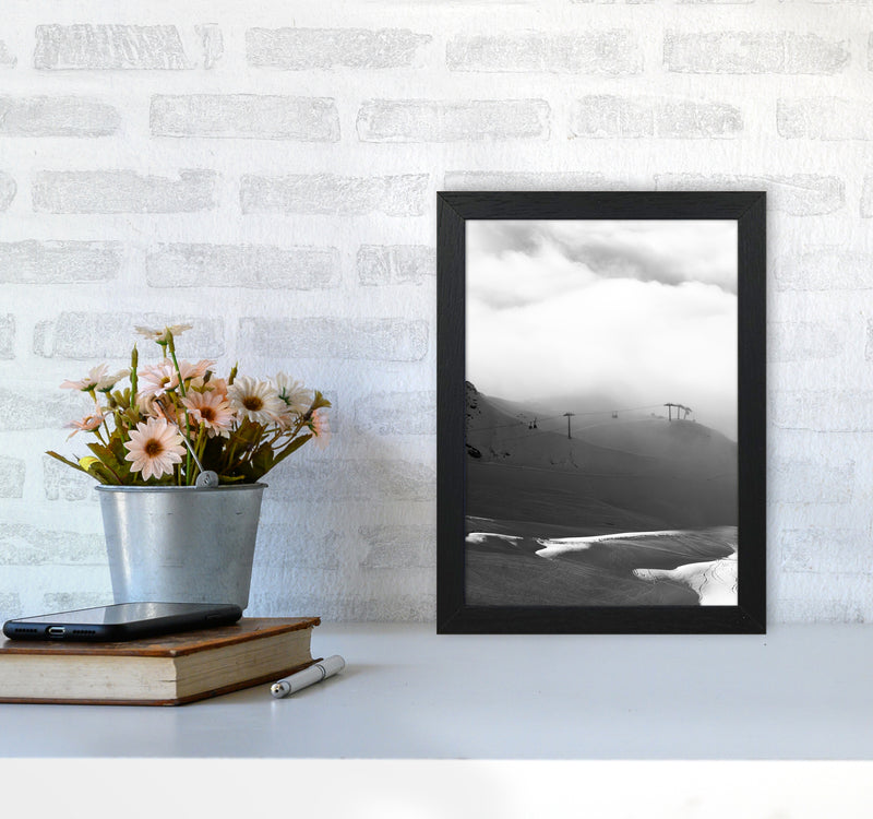 Above and beyond the Mountain Photography Print by Victoria Frost A4 White Frame