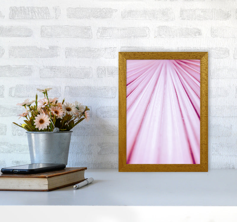 Pink Palm Leaf Photography Print by Victoria Frost A4 Print Only