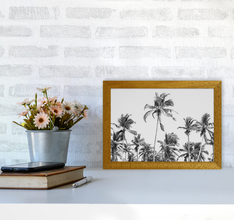 Palm Trees on the beach II Photography Print by Victoria Frost A4 Print Only