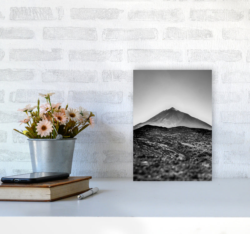 Teide Volcano Photography Print by Victoria Frost A4 Black Frame