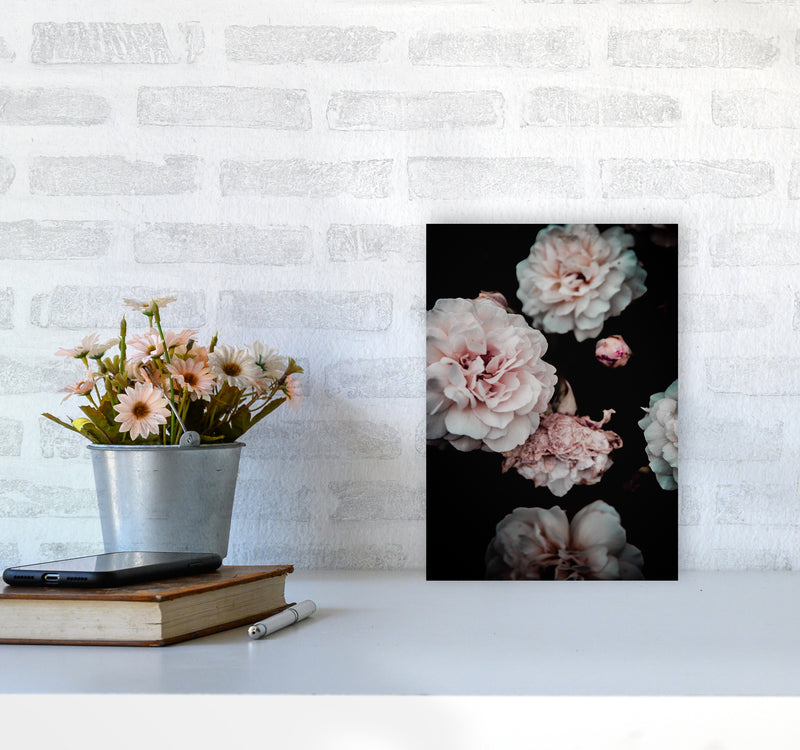 Crisp Pink Photography Print by Victoria Frost A4 Black Frame