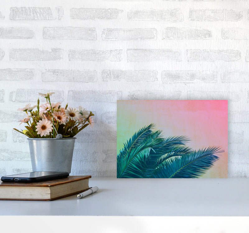Botanical Palms Photography Print by Victoria Frost A4 Black Frame