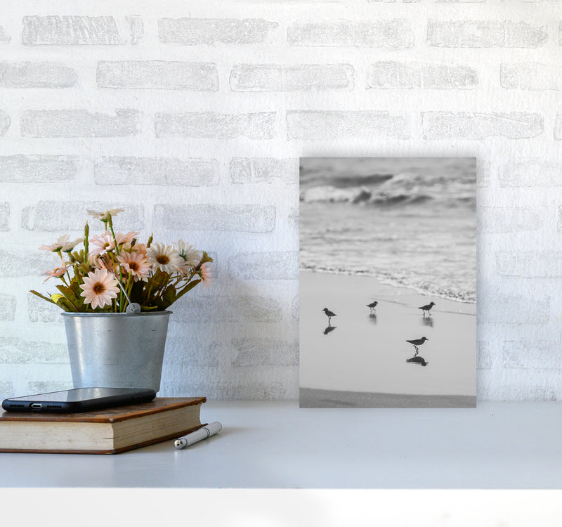 Beach Club Photography Print by Victoria Frost A4 Black Frame