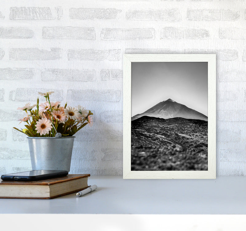 Teide Volcano Photography Print by Victoria Frost A4 Oak Frame