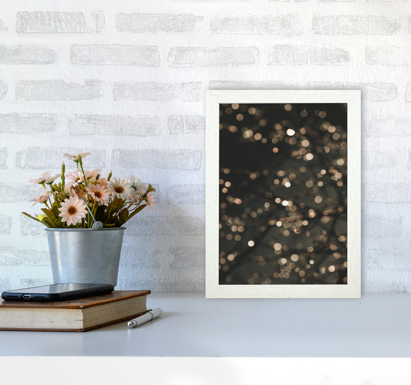 Midnight Glow Photography Print by Victoria Frost A4 Oak Frame