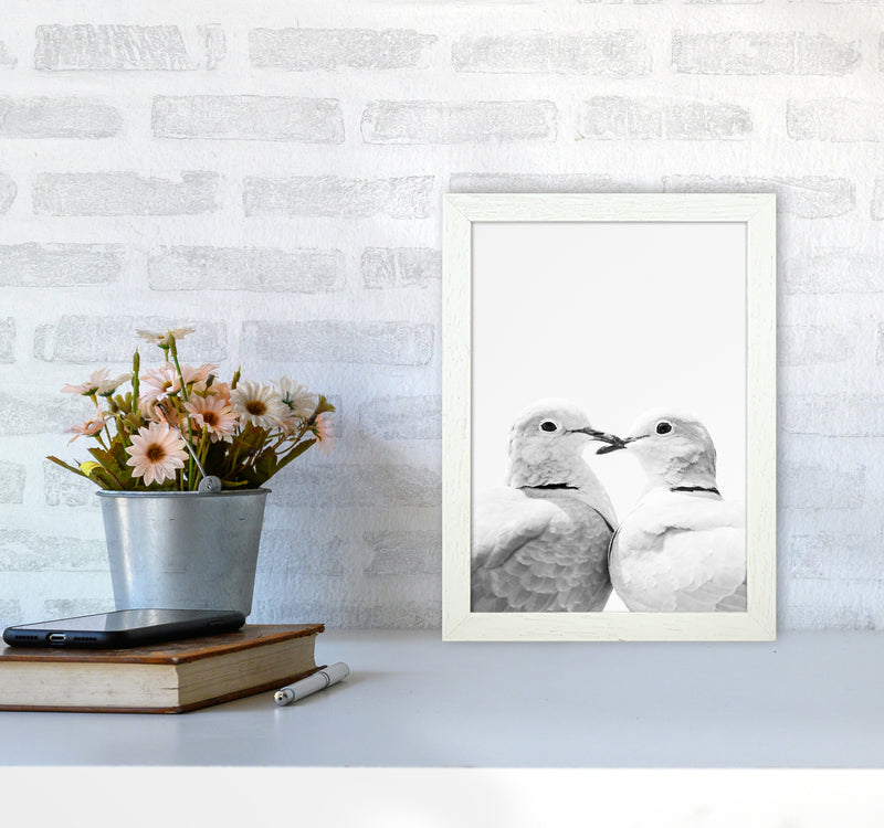 Lovers Photography Print by Victoria Frost A4 Oak Frame