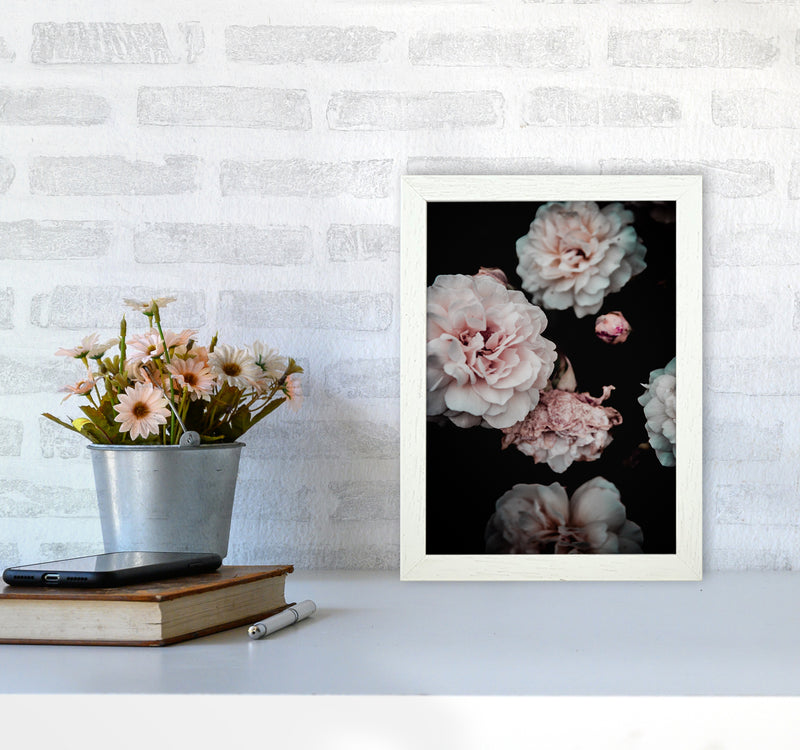Crisp Pink Photography Print by Victoria Frost A4 Oak Frame