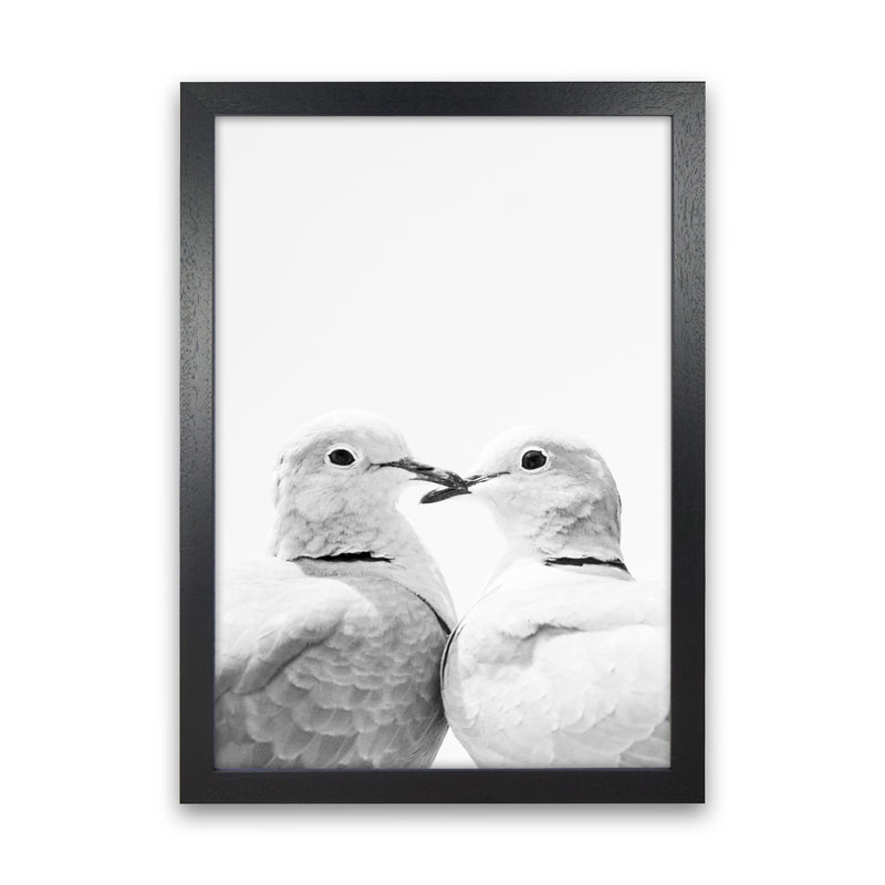 Lovers Photography Print by Victoria Frost Black Grain