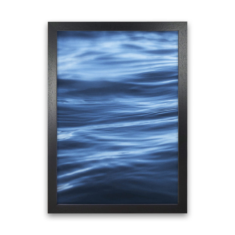Calm Ocean Photography Print by Victoria Frost Black Grain