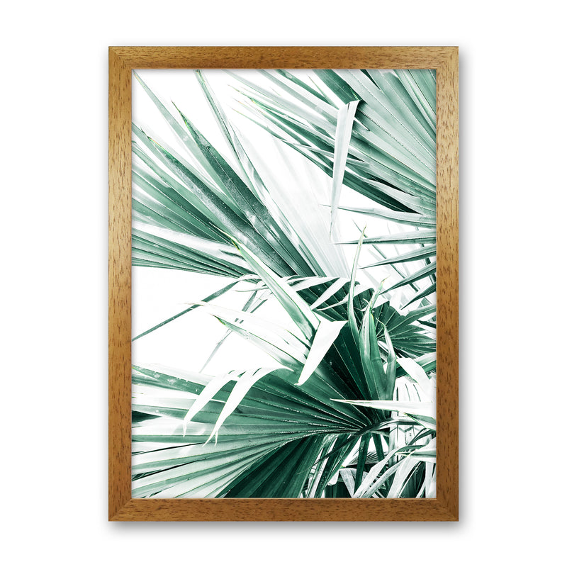 Palm Leaves II Photography Print by Victoria Frost Oak Grain