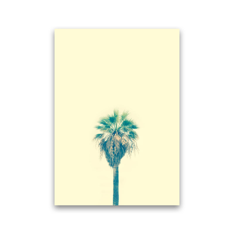 Yellow Palm Tree Photography Print by Victoria Frost Print Only