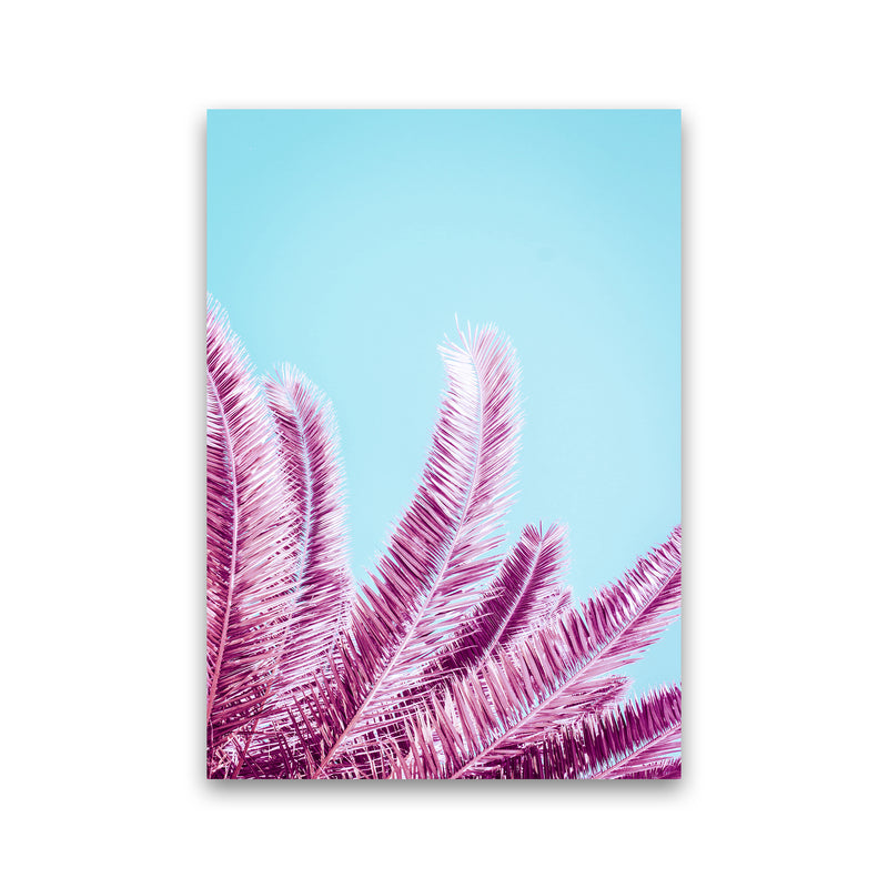 Pink Palm Trees Photography Print by Victoria Frost Print Only