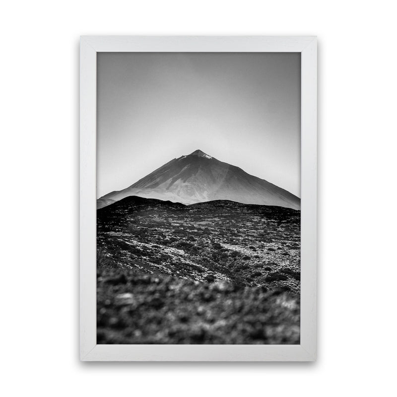 Teide Volcano Photography Print by Victoria Frost White Grain