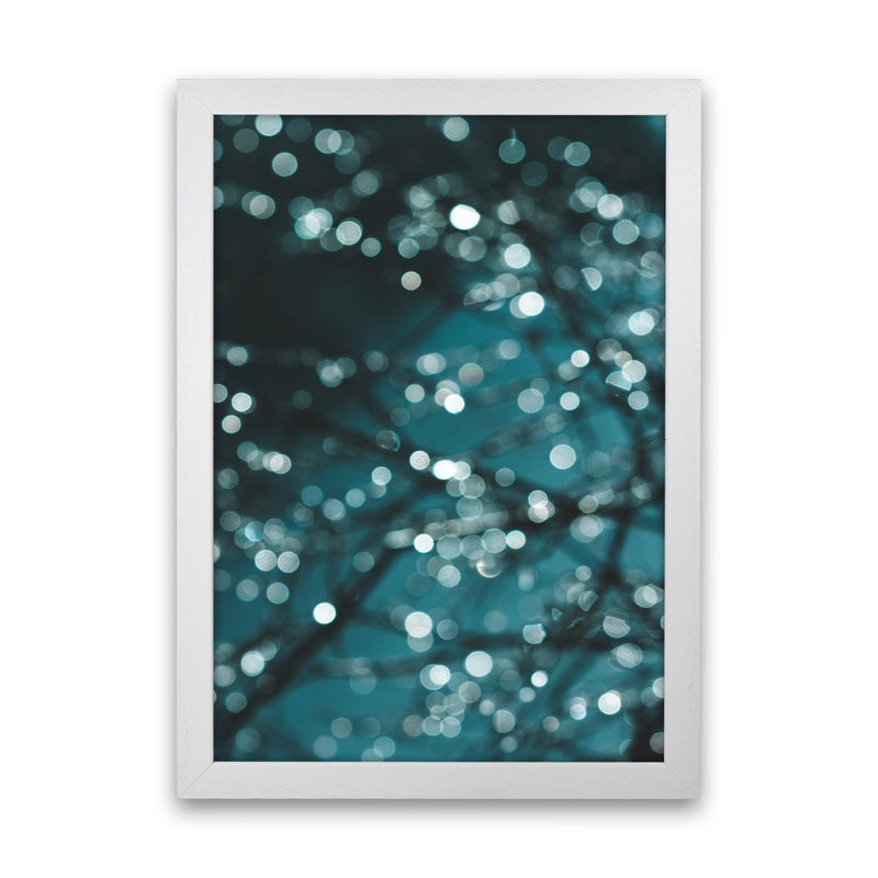 Midnight Sparkle Photography Print by Victoria Frost White Grain