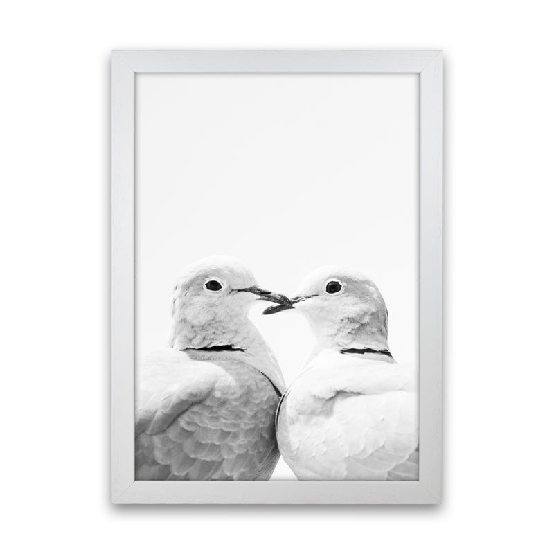 Lovers Photography Print by Victoria Frost White Grain