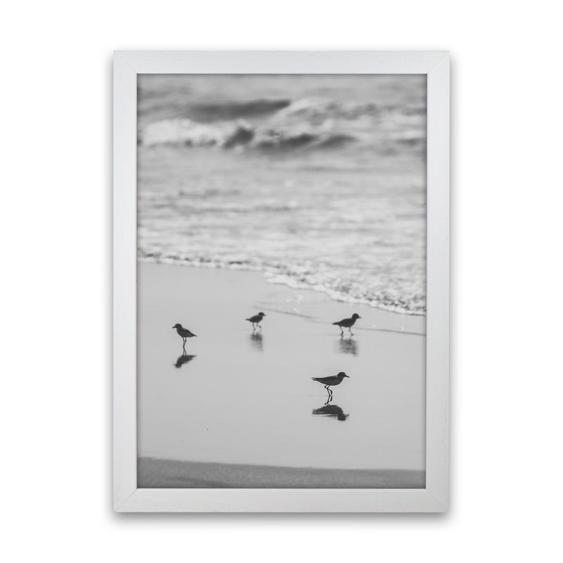 Beach Club Photography Print by Victoria Frost White Grain