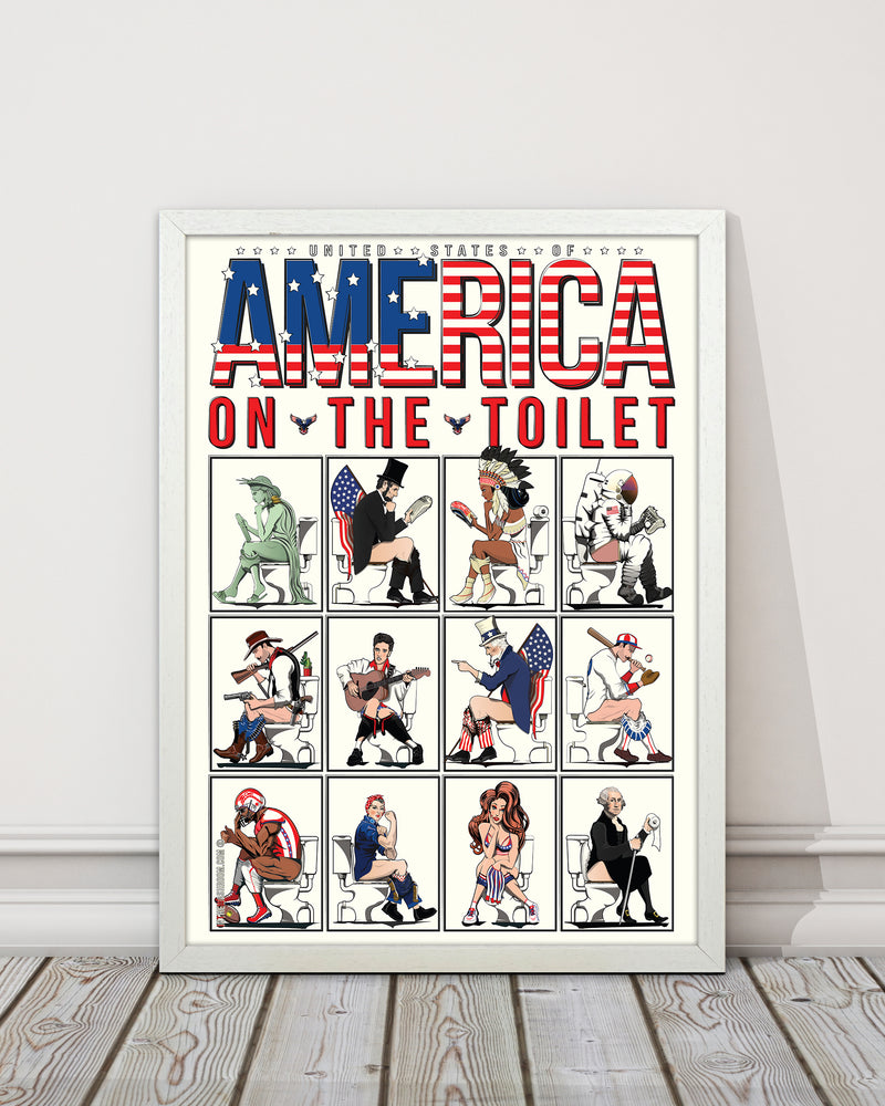 America on the Toilet by Wyatt9